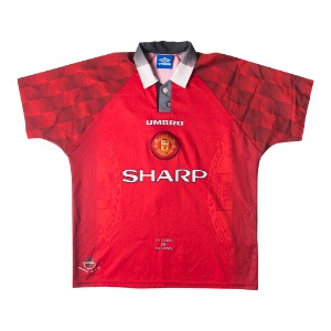 1996-1998 MANCHESTER UNITED HOME S/S #7 CANTONA